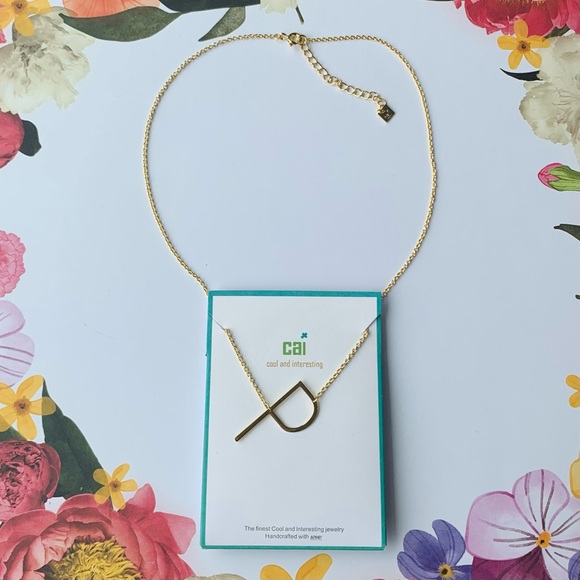 “P” Initial Necklace by Cool and Interesting (CAI) - Picture 2 of 2